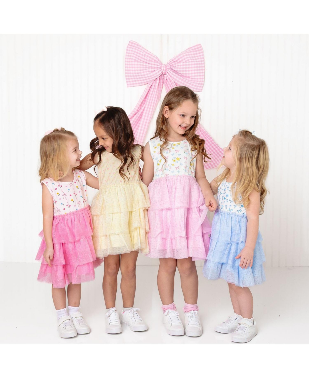 Sweet Wink Little Girls Sweet Floral Tank Tutu Dress