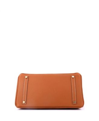 Birkin 35 Handbag Brown Togo with Gold Hardware