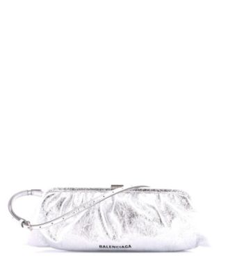 XL Cloud Clutch Leather