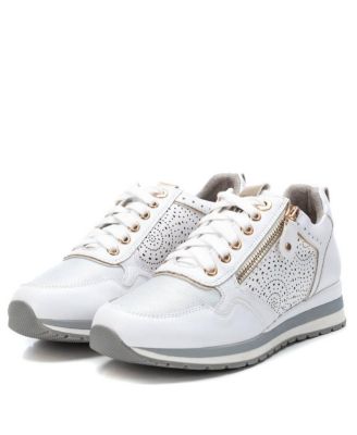 Women's Side Zipper Casual Sneakers