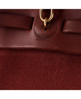 39 Herbag Zip Leather and Toile