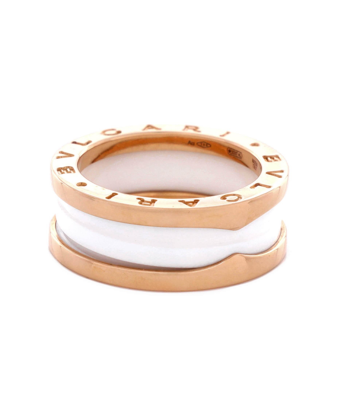 Pre-Owned Bvlgari B.Zero1 Two Band Ring