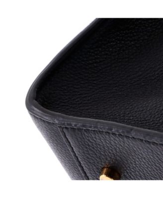 Large Virtus Front Pocket Tote Leather