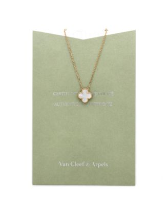 Vintage Alhambra Pendant Necklace