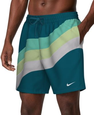 Men's 7" Breaker Brief-Lined Volley Swim Shorts