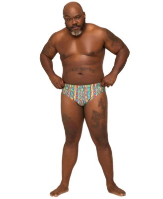 Men's The Two Legits Drawcord Swim Briefs