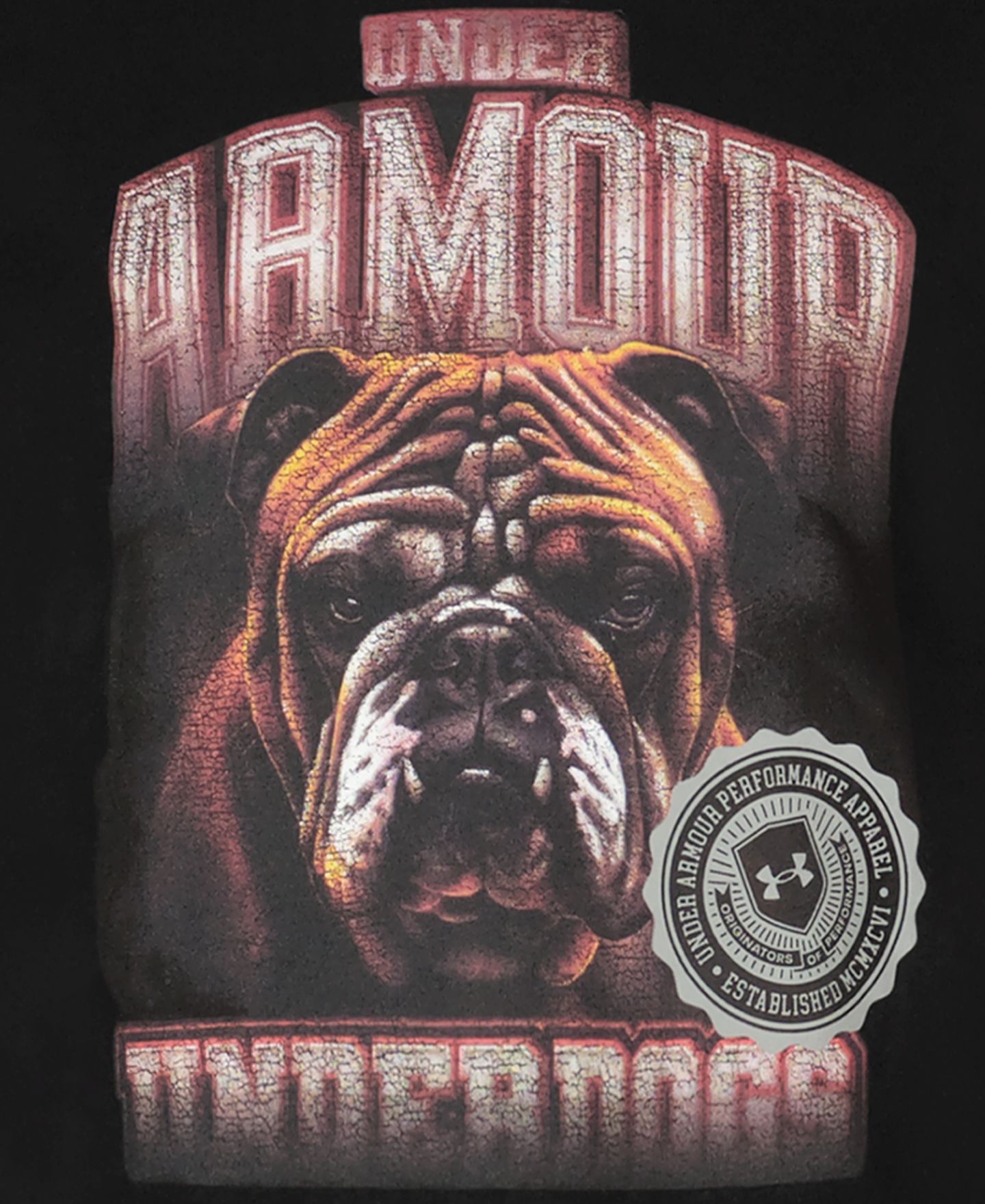 Футболка Under Armour Underdog Short-Sleeve T-Shirt для мальчиков, цвет: Чёрный — фото 5