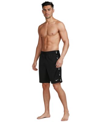 Men's Breaker Logo Tape Volley 9" Swim Shorts