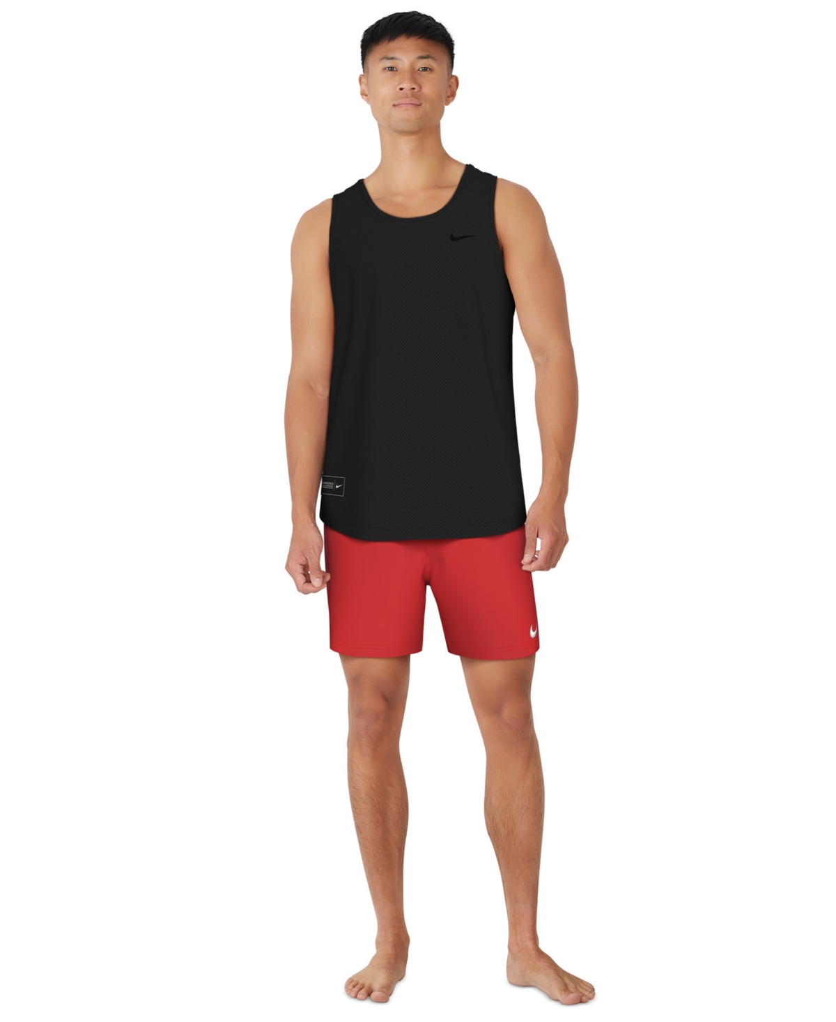 Nike Men's Mesh Sleeveless Tank Swim Top