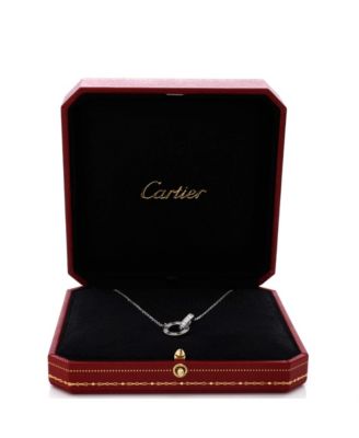 Love Interlocking Pave Necklace