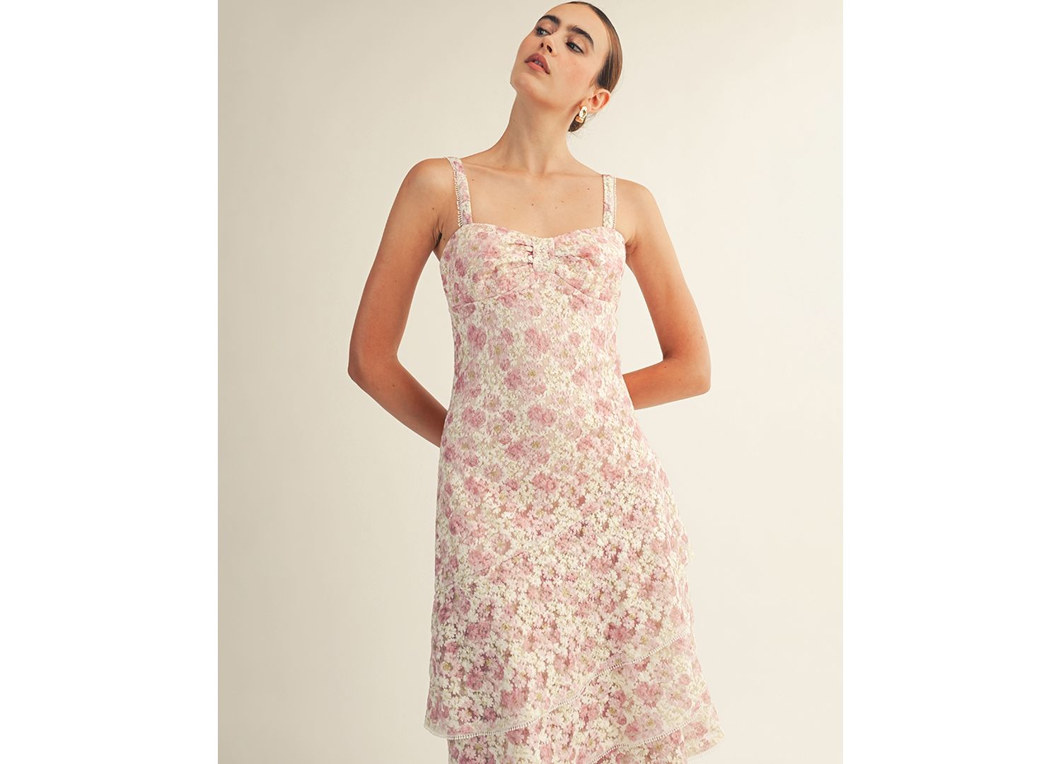 Women's Lorraine Sweetheart Neck Dress