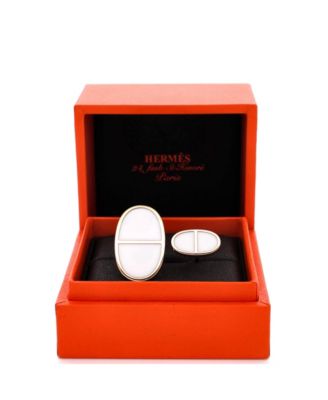 Pre-Owned HERMES Chaine d'Ancre Verso Ring