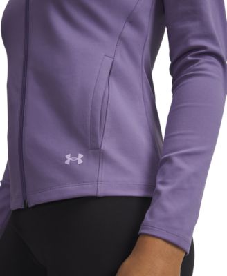 Women's Motion Zippered Mock-Neck Jacket
