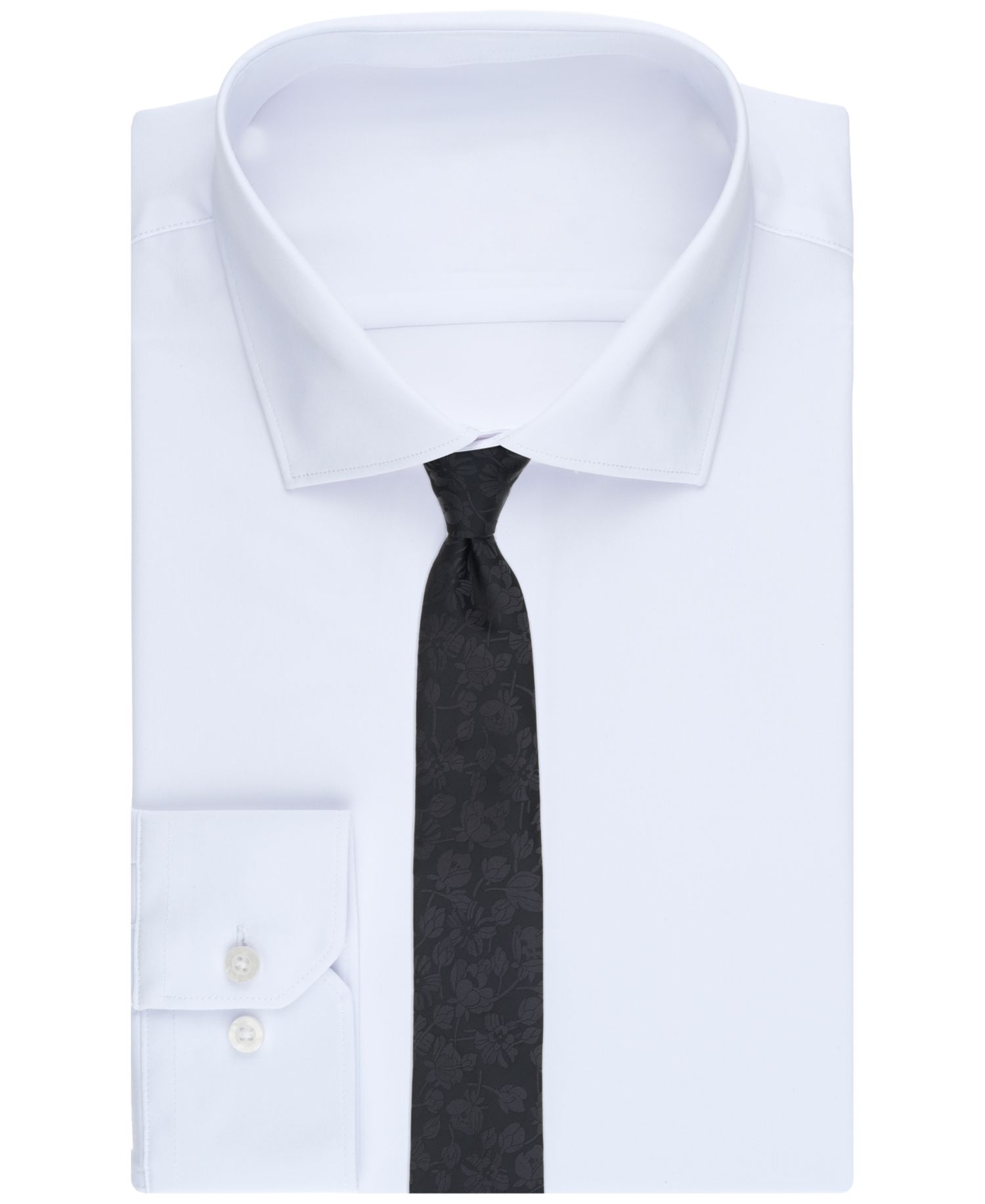 Men's Carter Floral Skinny Tie