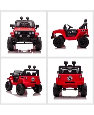 12V Kids Ride On Truck with Remote and Suspension