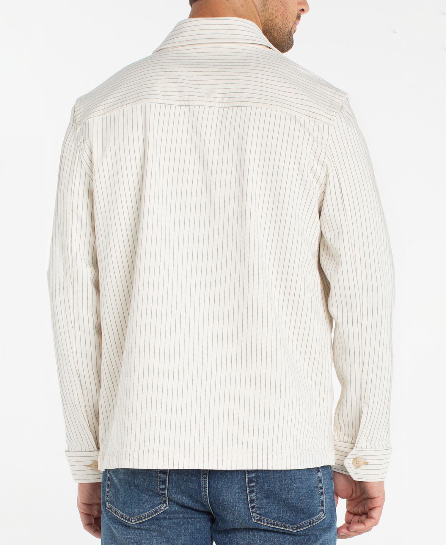 Men's Flap Pocket Long-Sleeve Jacket