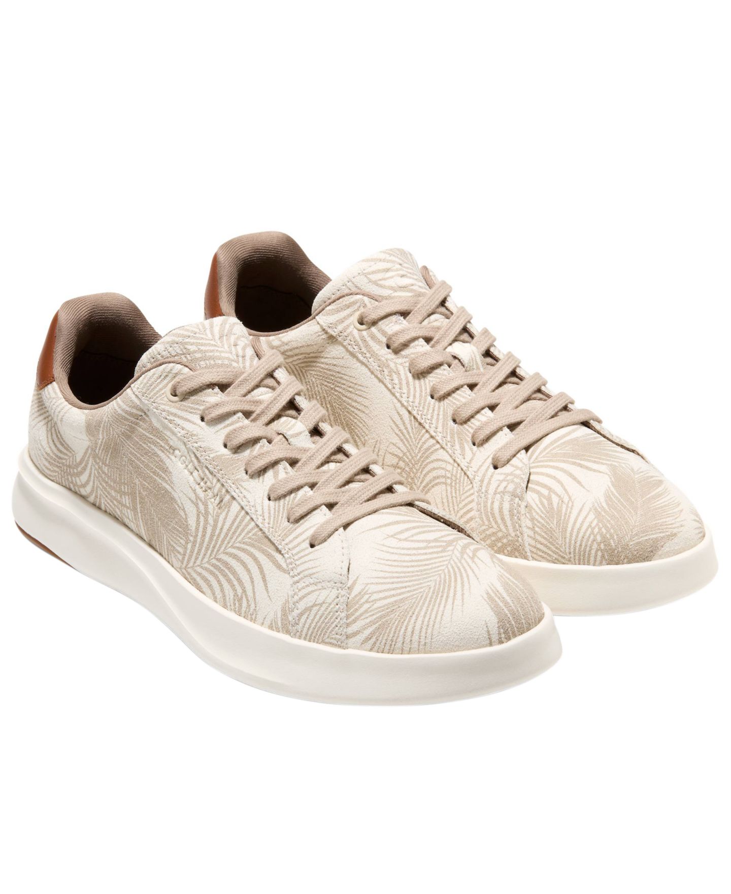 Мужские кроссовки Cole Haan Grand Crosscourt Tennis II, цвет: Ангора пальмовый замшевый — фото 9