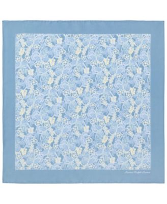 Summer Floral Small Square Scarf