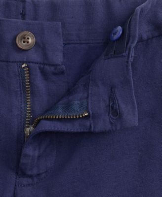 Boys' 2-7 Pocket Details Linen Shorts