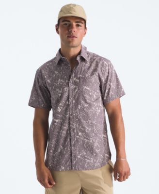 Men's Short-Sleeve Baytrail Pattern Shirt