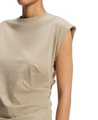 BOSS by Women's Mercerized-Cotton Slim-Fit T-Shirt