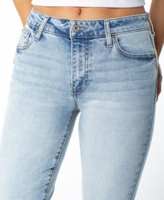 Juniors' Mid-Rise Ankle Skinny Jeans