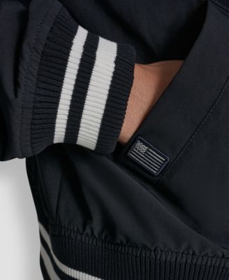 Women's 1989 Pins & Patches Snap-Front Varsity Jacket