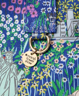 Flower Show Scenic Print Tote Bag