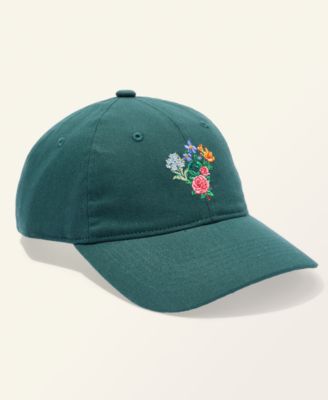 Flower Show Medallion Baseball Cap