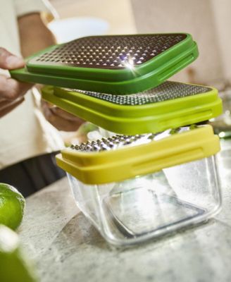 Multi-Grate Store 3-in-1 Grater Set with Storage Container