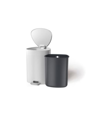 Easy Store 5-Liter Pedal Bin with Liner Storage