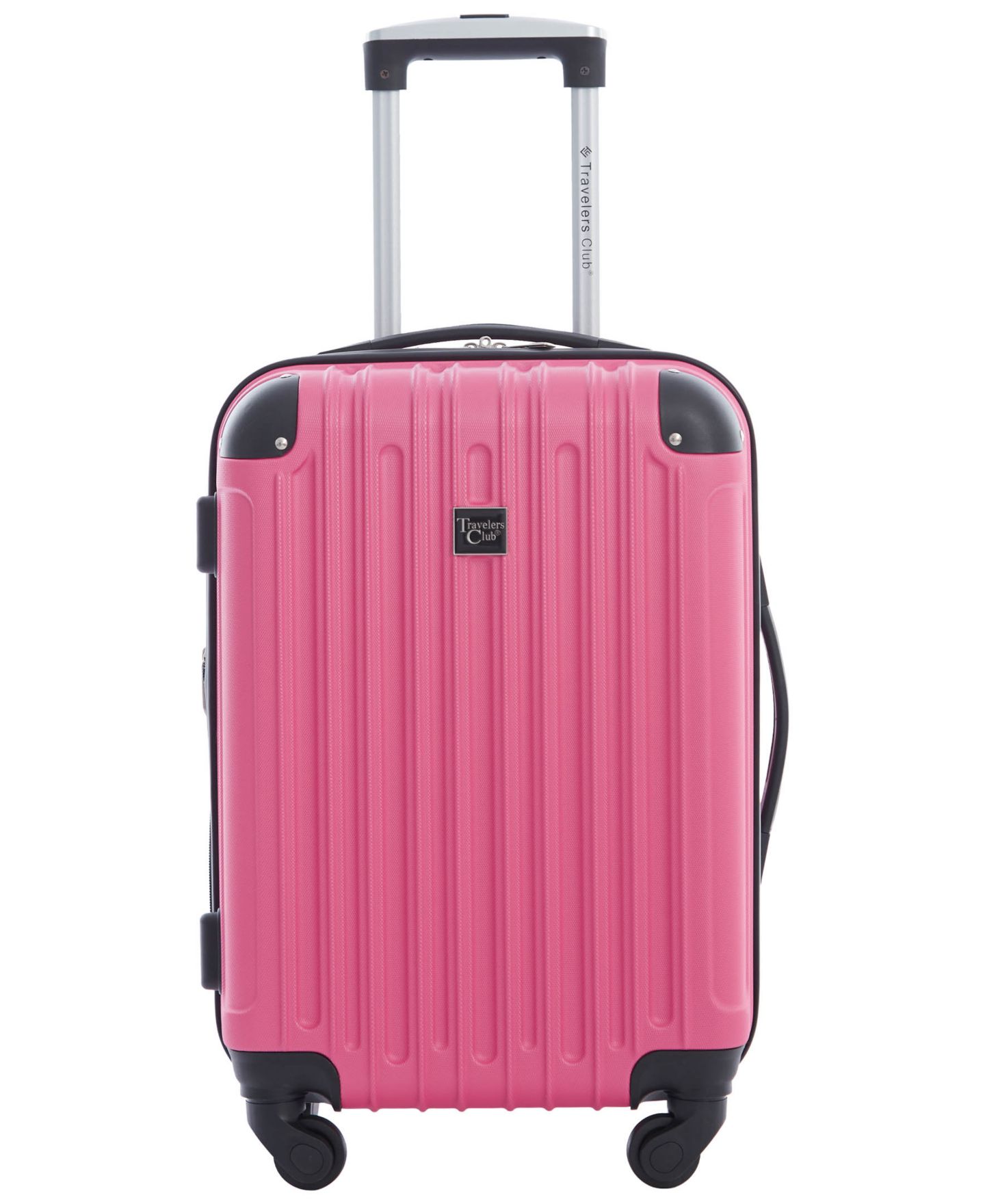 Чемоданы Travelers Club Midtown 4-Pc. Hardside Luggage Set, цвет: Нежно-розовый — фото 2