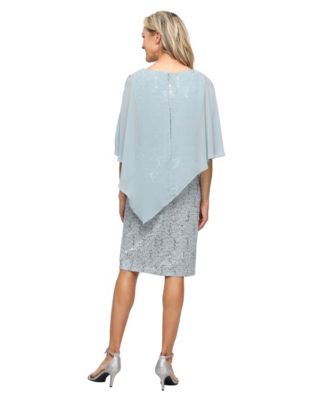 Women's Short Stretch Lace Sheath Dress