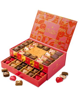 Valentine's Day Two Tier Chocolate Truffle Box, 32-Pc.