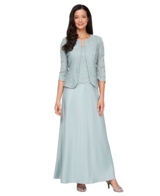 Lace Jacket & Lace-Top Gown