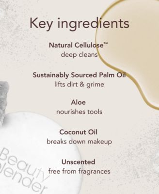 Blendercleanser Tool Scrub Unscented Exfoliating Solid Soap, 2 oz.