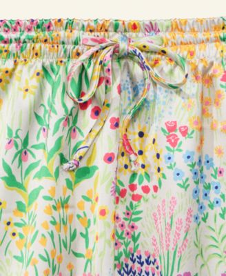 Flower Show Women's Flower Field Print Pajamas Set