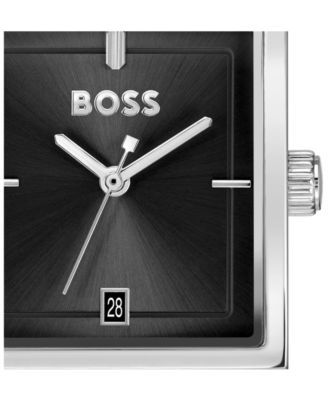 Men's Strivo Quartz Stainless Steel Watch, 25.6mm