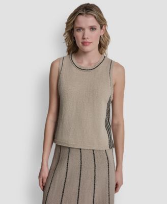 Women's Crewneck Sleeveless Sweater