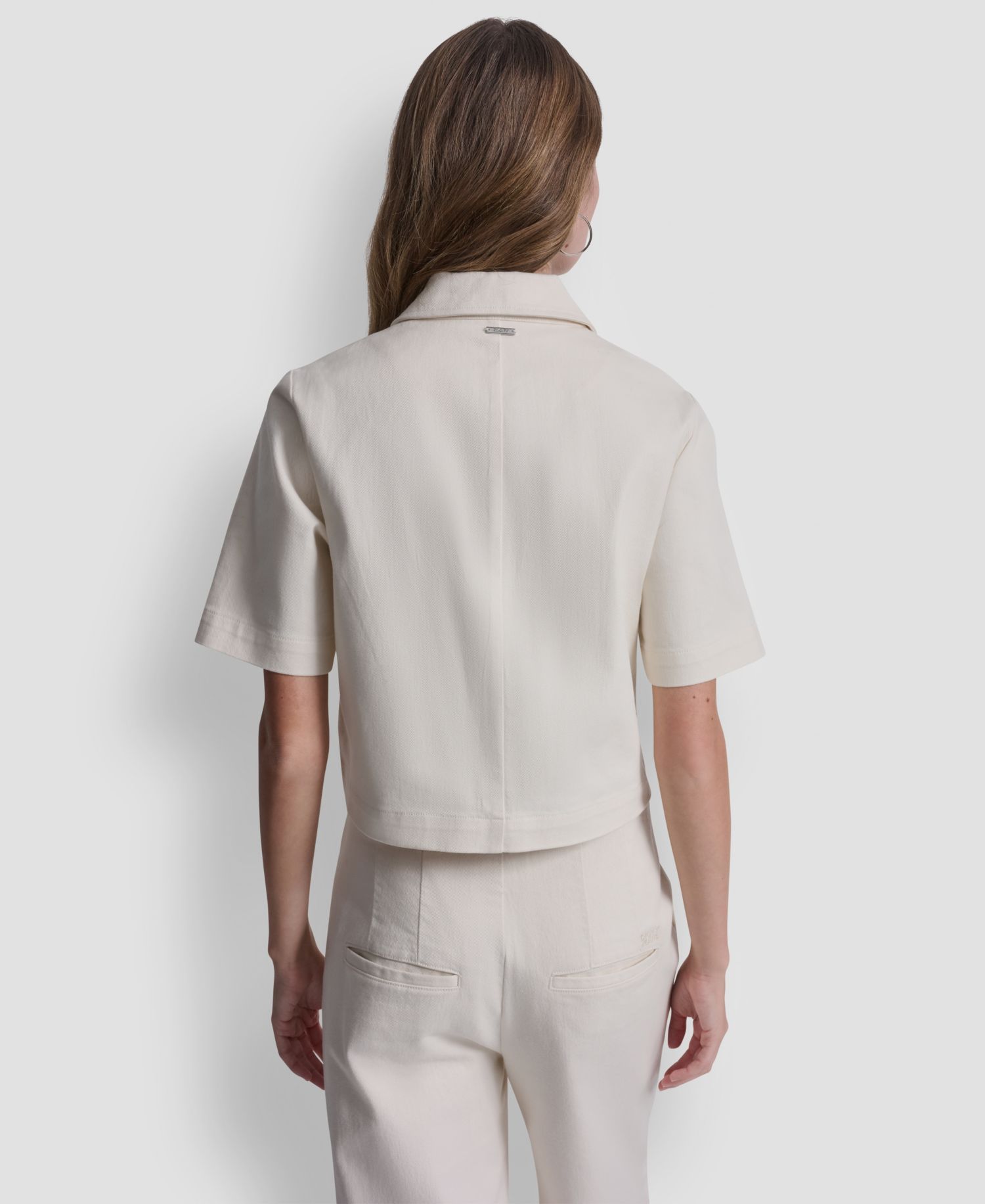 Women's Short-Sleeve Button-Front Shirt