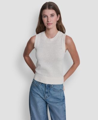 Women's Crew Neck Pull-On Sweater