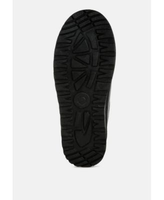 Womens Lottys Faux Leather Platform Classic Slip-On