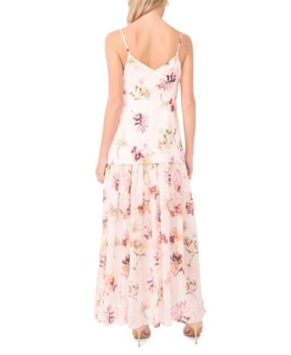 Women's V-Neck Sleeveless Dress