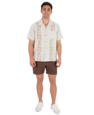 Men's Camp Collar Regular-Fit Shirt