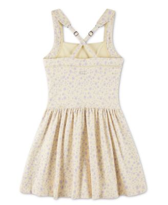 Girls'  YPB Drop Waist Printed Pull-On Mini Dress