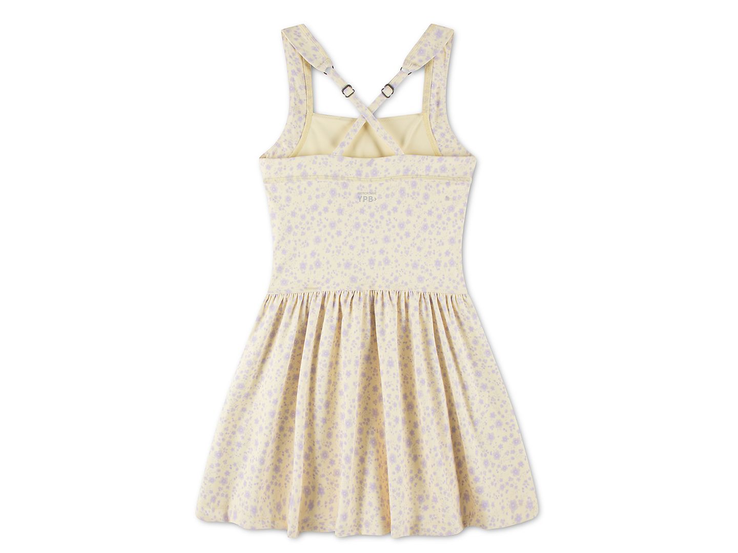 Платье abercrombie kids YPB Drop Waist Printed Pull-On Mini Dress для девочек, цвет: Anise Flower — фото 2
