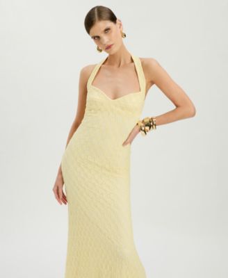 Women's Mariko Halter Neck Midi Dress