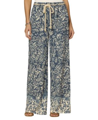 Petite Pleated Wide Leg Pants