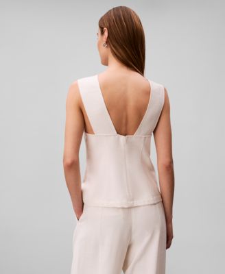 Women's Textured Sleeveless Top