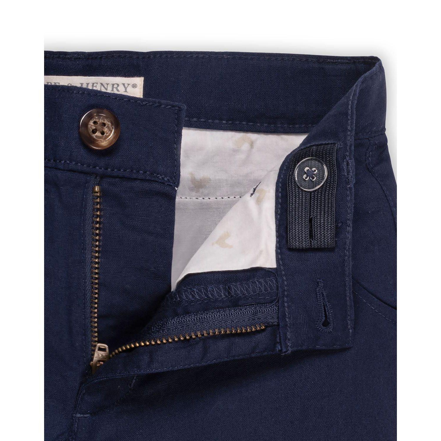 Big Boys Hope and Henry Linen Blend Short